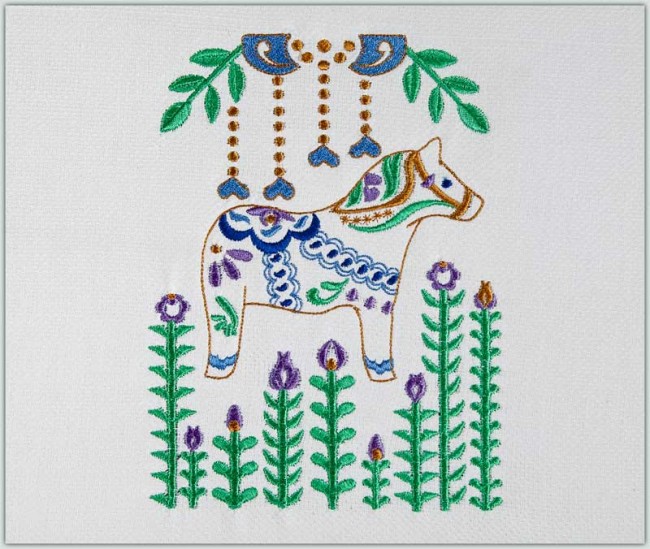 BFC1544 Nordic Designs in Blues and Greens