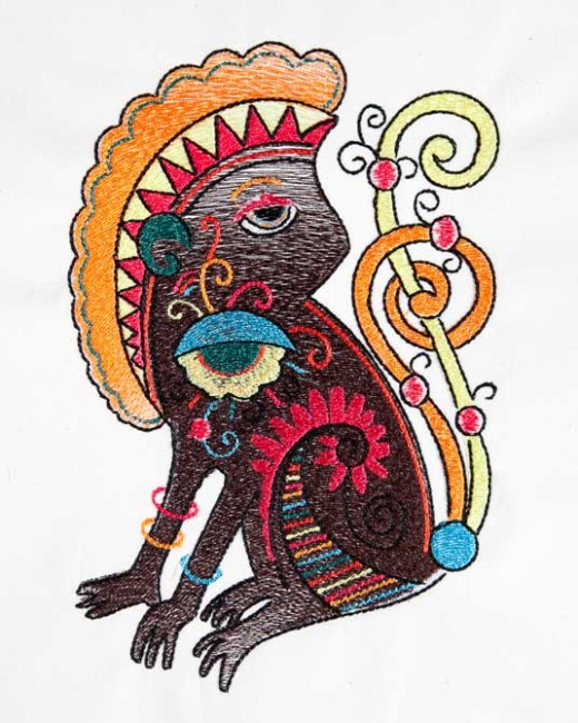 BFC1547 Folk Art Animals