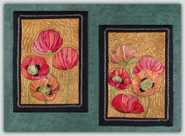 BFC1549 Poppies Times Two