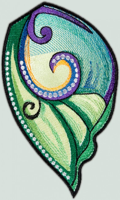 BFC1551 Ching Chou's Stained Glass Butterfly III