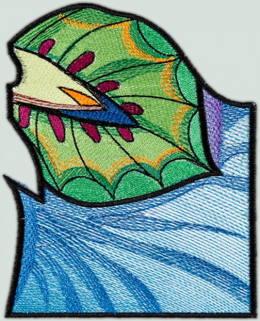 BFC1551 Ching Chou's Stained Glass Butterfly III