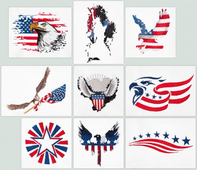 BFC1566 US Patriotic Designs