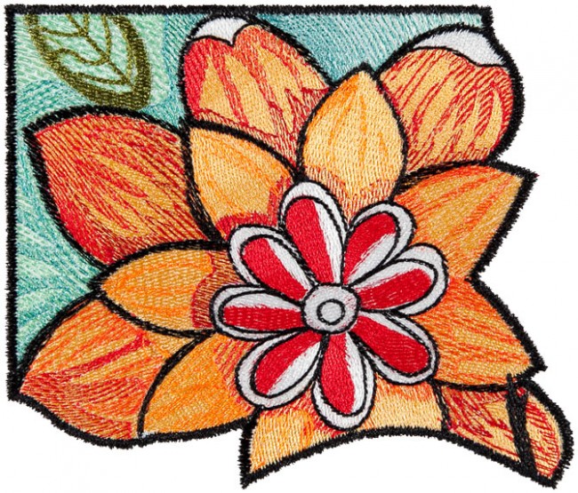 BFC1567 Ching Chou's Stained Glass Ladybug