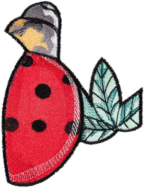 BFC1567 Ching Chou's Stained Glass Ladybug