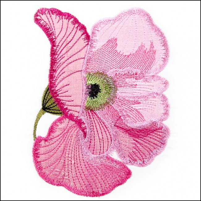 BFC1573 Large Floral Applique