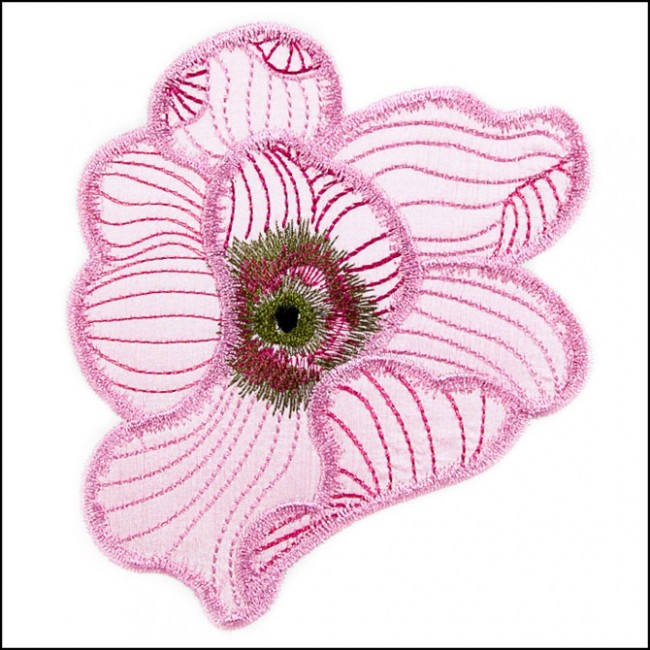 BFC1573 Large Floral Applique