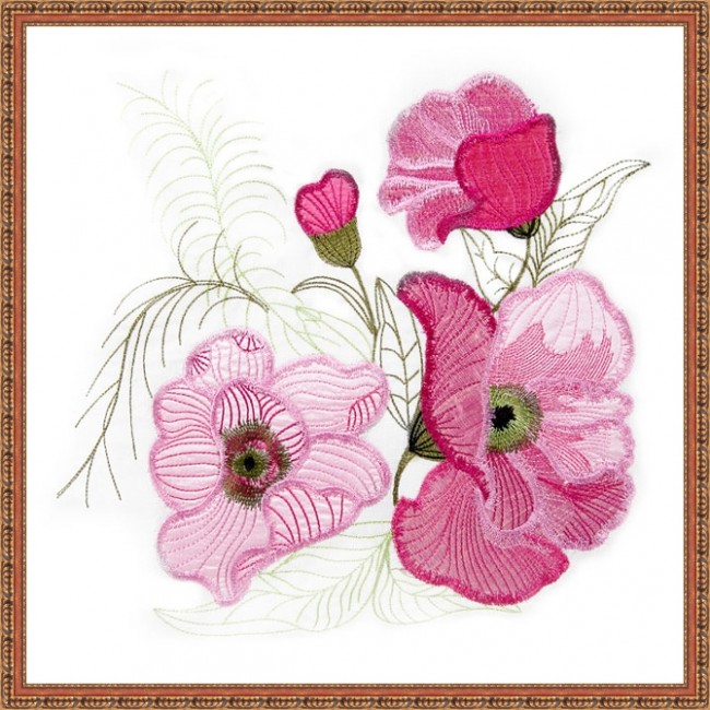 BFC1573 Large Floral Applique