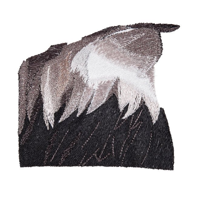 BFC1574 Large Eagle with American Flag II