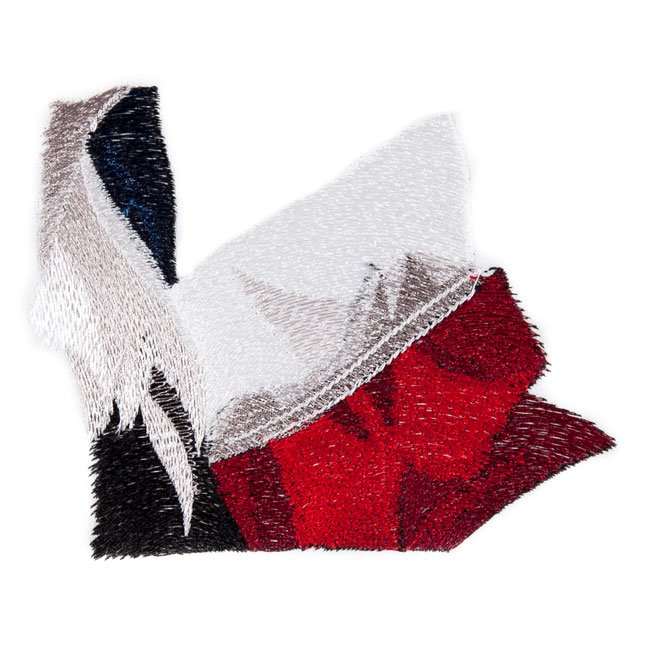 BFC1574 Large Eagle with American Flag II