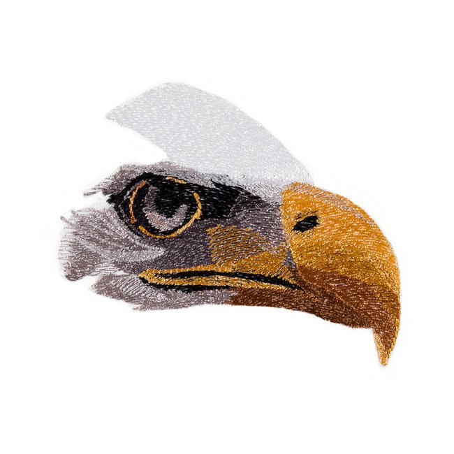 BFC1574 Large Eagle with American Flag II