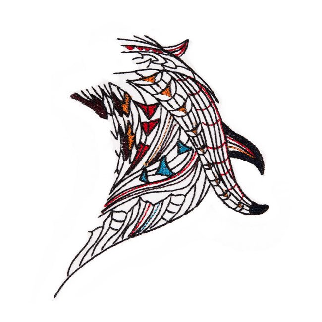 BFC1576 Large Tribal Eagle