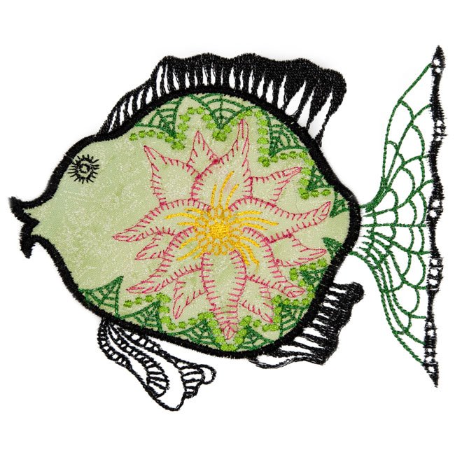 BFC1581 Applique or Not Fishy Friends