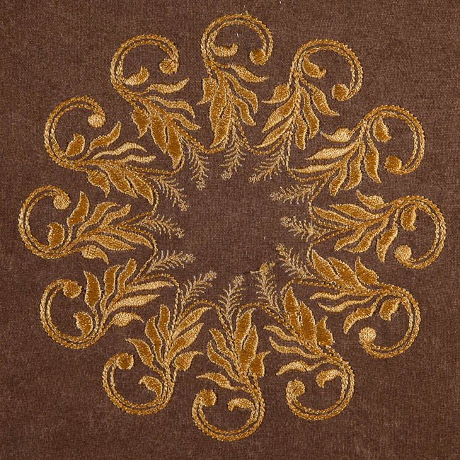 BFC1583 Golden Quilt circles