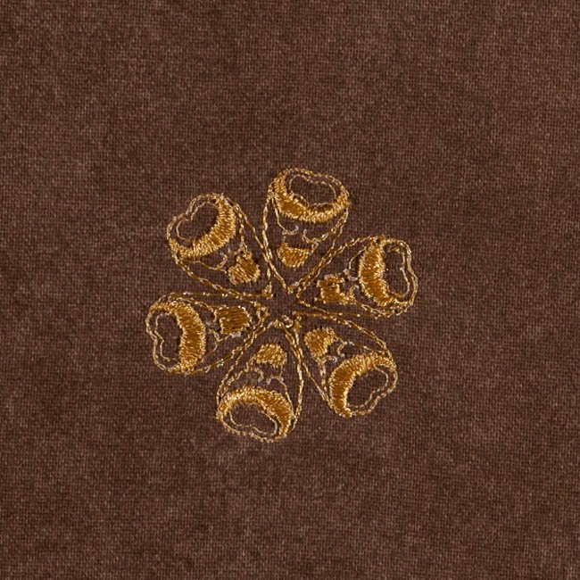 BFC1583 Golden Quilt circles