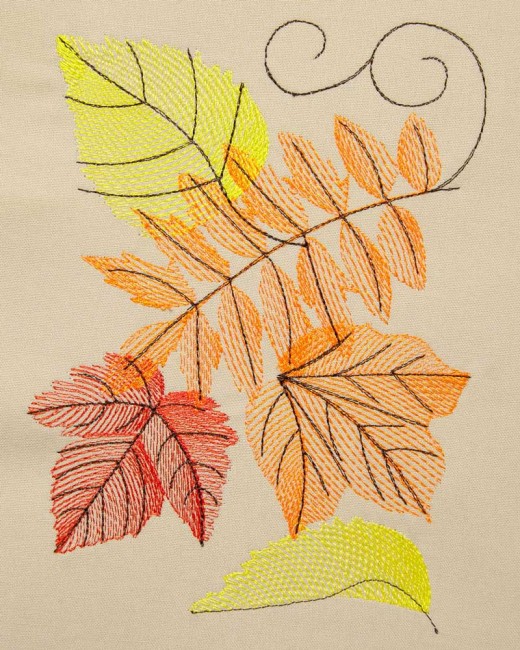 BFC1588 Backgrounds - Summer Leaves