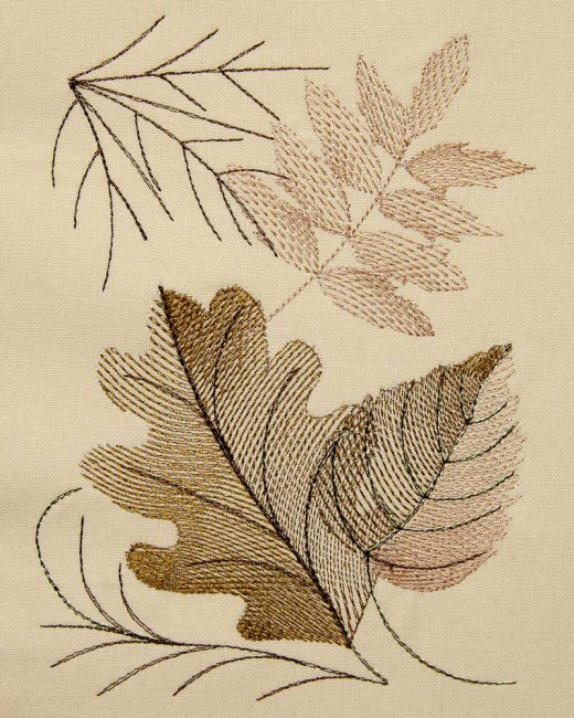 BFC1588 Backgrounds - Summer Leaves