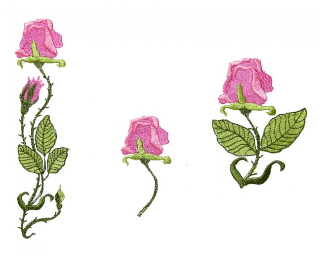 BFC1590 Art Nouveau Floral Motifs