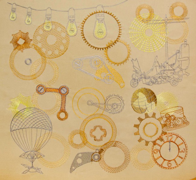 BFC1596 Backgrounds - Steampunk