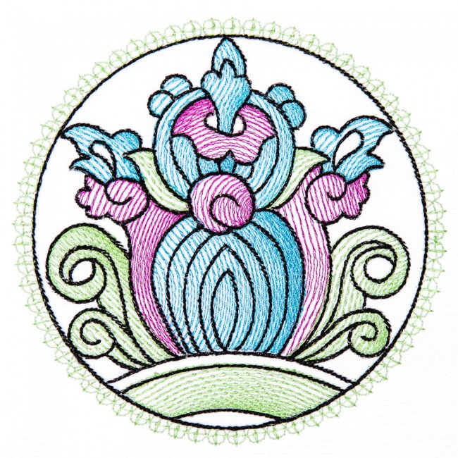A Dozen Quilt Circles - 1