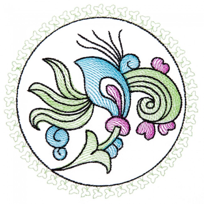 A Dozen Quilt Circles - 5