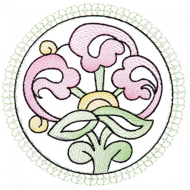 A Dozen Quilt Circles - 6
