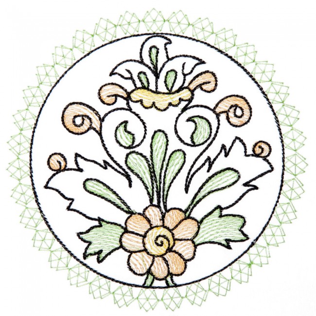 A Dozen Quilt Circles - 7