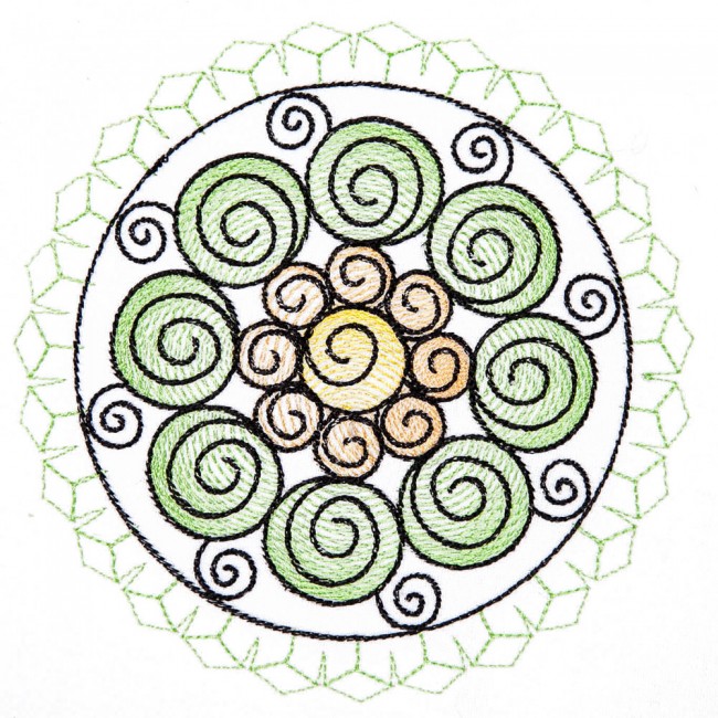 A Dozen Quilt Circles - 10
