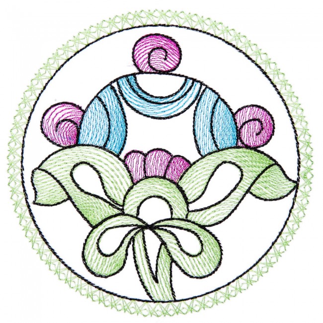 A Dozen Quilt Circles - 11