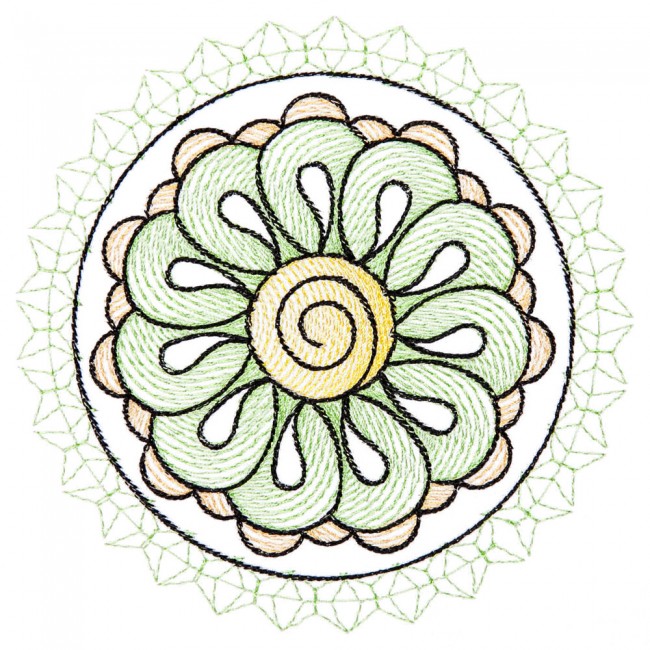 BFC1597 A Dozen Quilt Circles