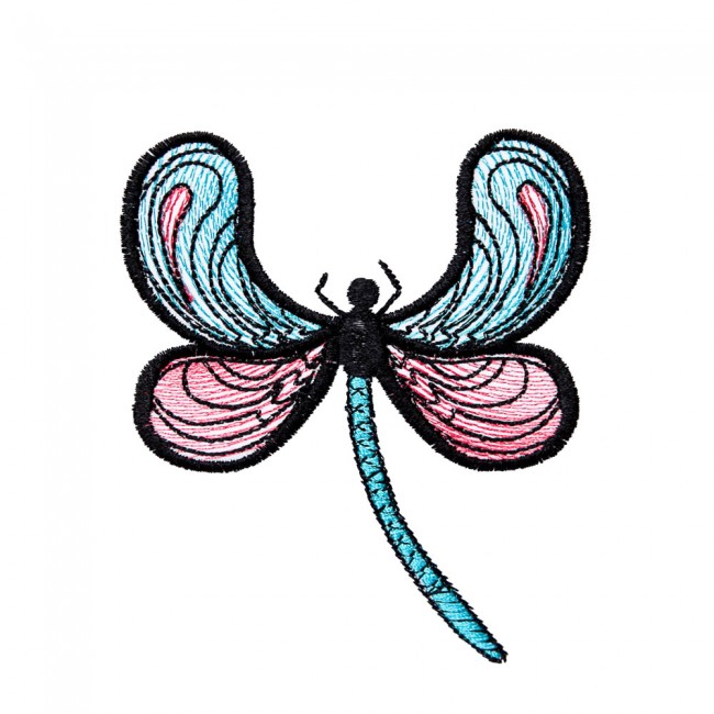 BFC1599 Embellished Dragonfly Garden
