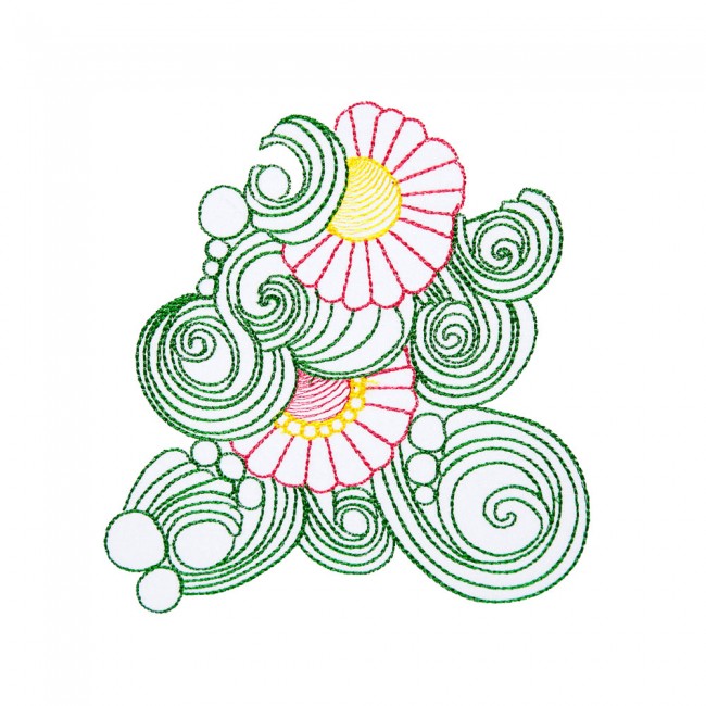 BFC1599 Embellished Dragonfly Garden