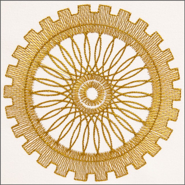 BFC1603 Steampunk Quilt Circles