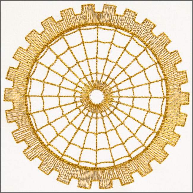 BFC1603 Steampunk Quilt Circles