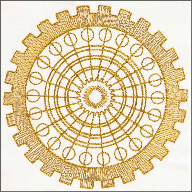 BFC1603 Steampunk Quilt Circles