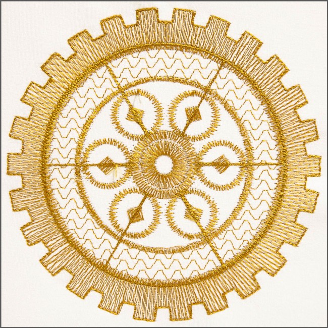 BFC1603 Steampunk Quilt Circles