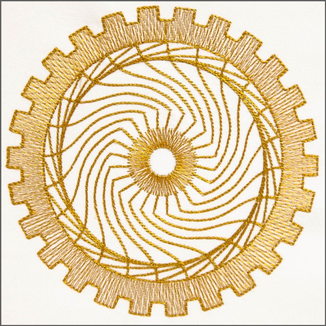 BFC1603 Steampunk Quilt Circles