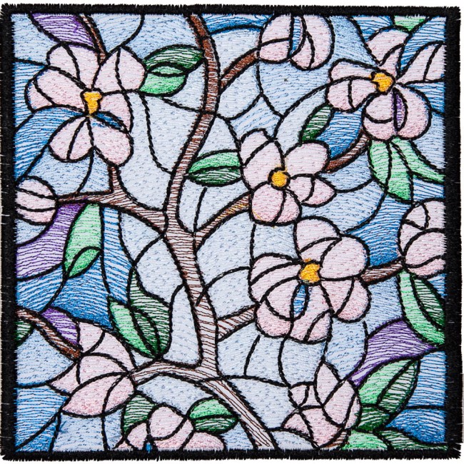 BFC1604 Stained Glass Quilt Squares- The Seasons