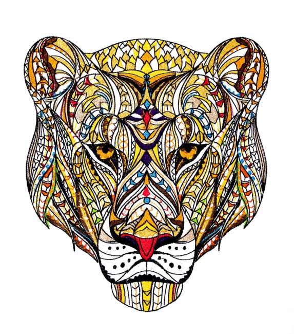 BFC1607 Large Tribal Lioness