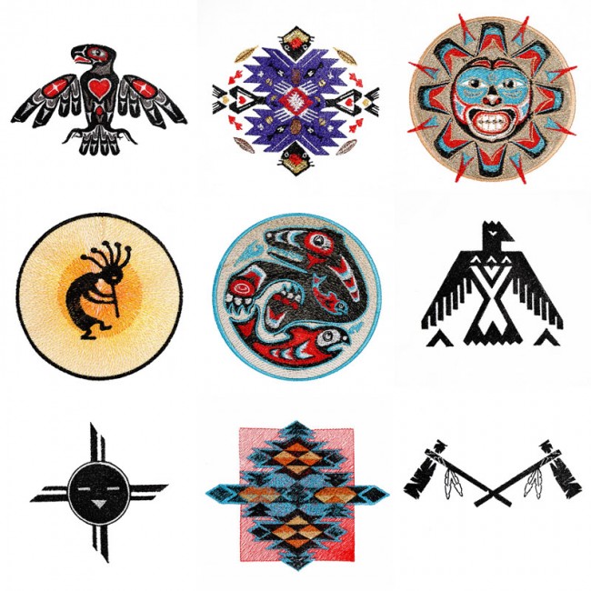 BFC1609 Native American Symbols II