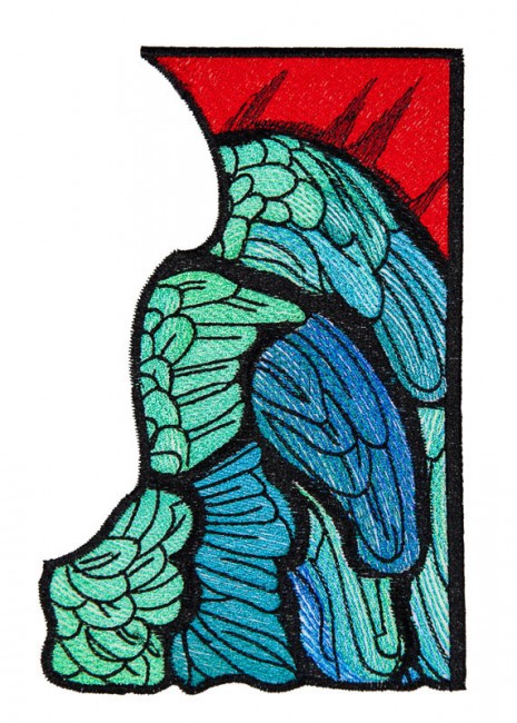 BFC1610 Stained Glass - An Angel Prays