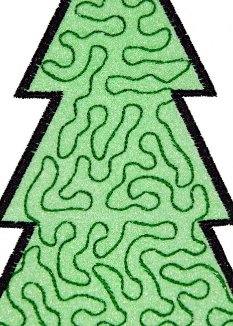 BFC1618 Patchwork Christmas Trees