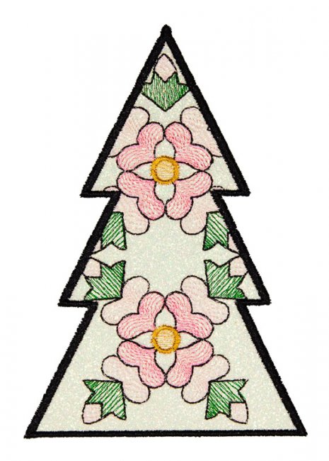 BFC1618 Patchwork Christmas Trees 04