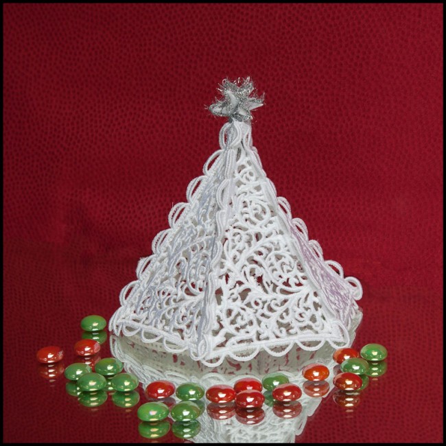 BFC1627 Christmas Tree Candy Dish