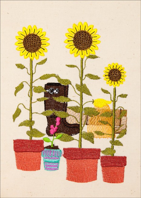 BFC1633 Gardening Quilt Collection - The Tool Shed