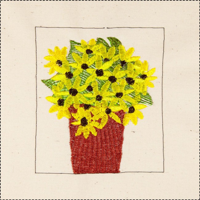 BFC1635 Gardening Quilt Collection - The Flower Shop Window