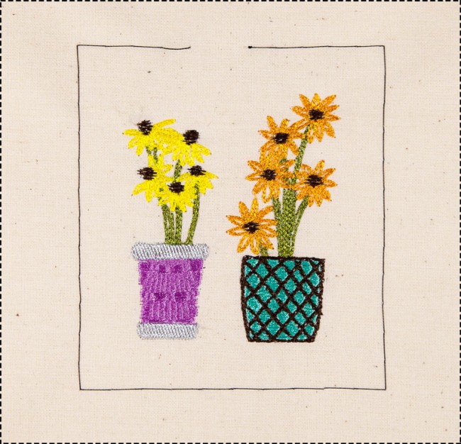 BFC1635 Gardening Quilt Collection - The Flower Shop Window