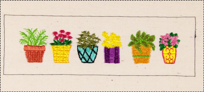 BFC1635 Gardening Quilt Collection - The Flower Shop Window