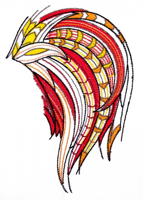 BFC1636 Large Tribal Rooster