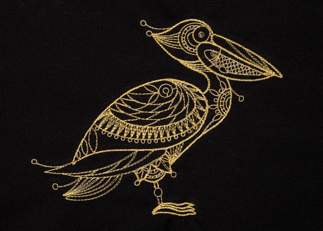 BFC1639 Quirky Golden Birds