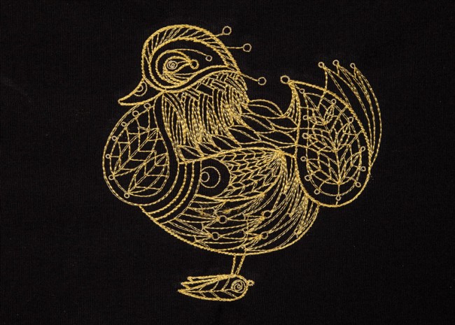 BFC1639 Quirky Golden Birds